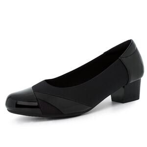 NWT Ortho+rest Women’s Bunion Dress Loafers Black Low Heel Size 6.5